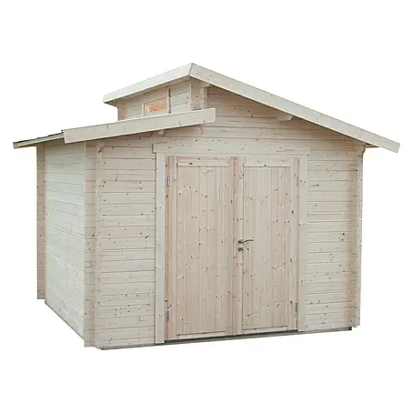 Wolff Finnhaus  Blockbohlenhaus Bornholm 40-B Typ 1