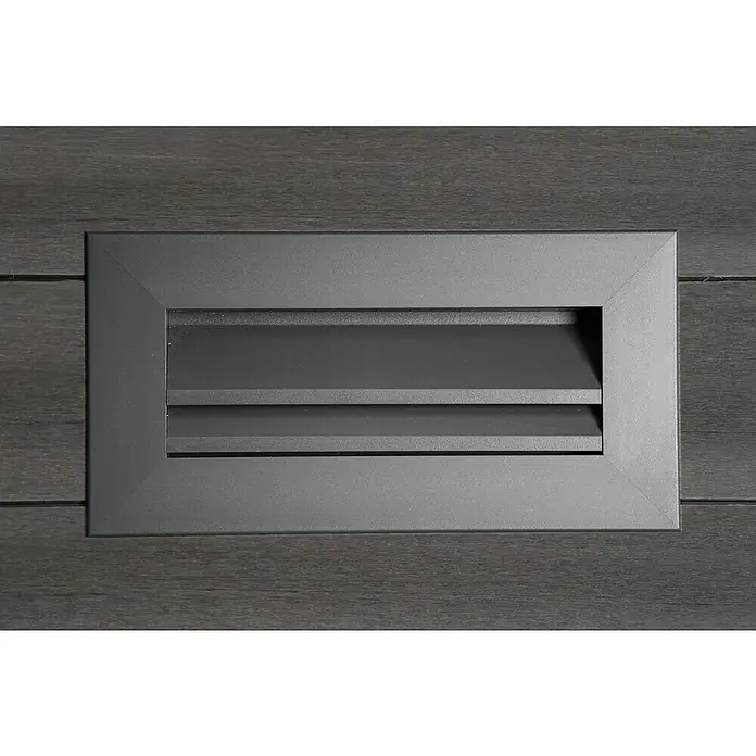 Wolff Finnhaus Gerätehaus Trend D - 340 x 332 cm, Verbundwerkstoff, Grau - Detailaufnahme