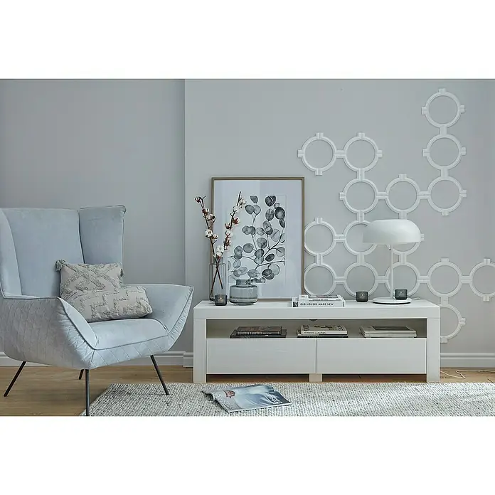 Decosa Moldura decorativa Arco - L x An x Al: 12 x 4 x 9 cm, Poliestireno expandido, 4 unidades - Foto ambiente