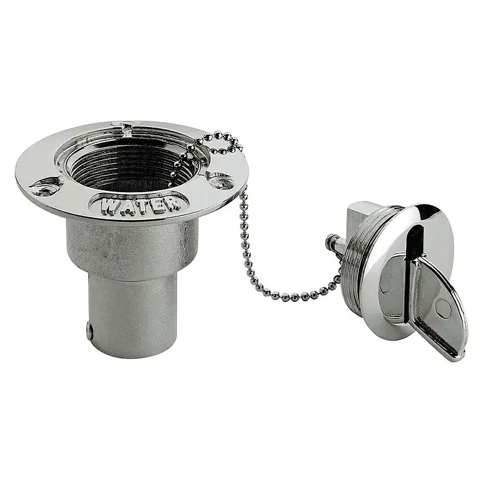 Boca de llenado - Para conexión de manguera: 50 mm, Específico para: Gasolina - Vista frontal