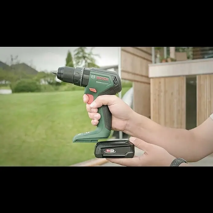 Bosch 18 V Power for All Akku-Schlagbohrschrauber UniversalImpact 18V-60 - 18 V, 1 Akku, 2 Ah, Leerlaufdrehzahl: 0 U/min - 1.900 U/min