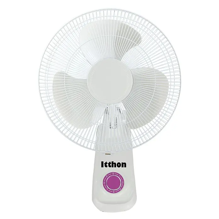 Ventilador de pared Fresco - Blanco, 45 W, Diámetro: 40 cm - Vista frontal