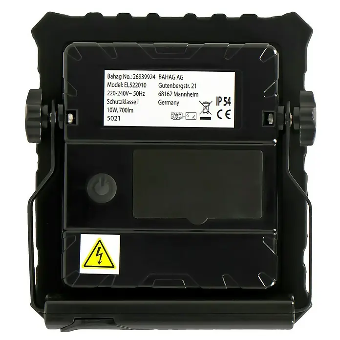 Profi Depot LED-Strahler - L x B x H: 5,8 x 15,7 x 22,4 cm, Neutralweiß - Rückansicht