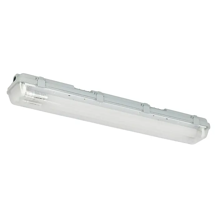 Ledvance Regleta estanca LED Submarine - 2 x 6 W, Largo: 60 cm, Blanco neutro, IP65 - Vista angular