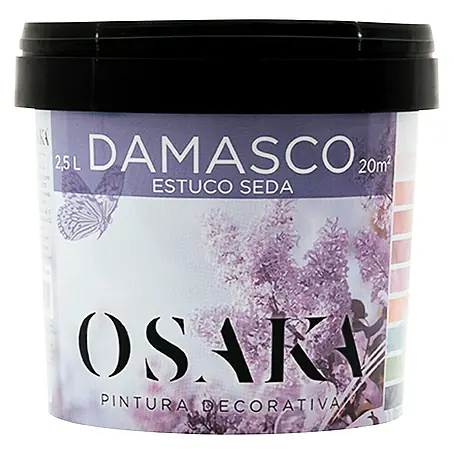 Osaka  Pintura para efectos decorativos estuco Terciopelo Damasco