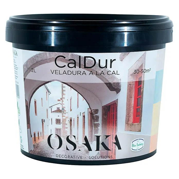 Osaka Pintura para efectos decorativos CalDur - Beige, 2 l - Vista frontal