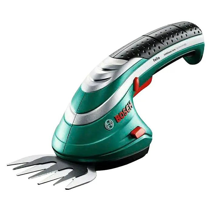 Bosch Akumulatorske škare za živicu ISIO - Litij-ionska, 1,5 Ah, 1 baterija - Dijagonalni pogled