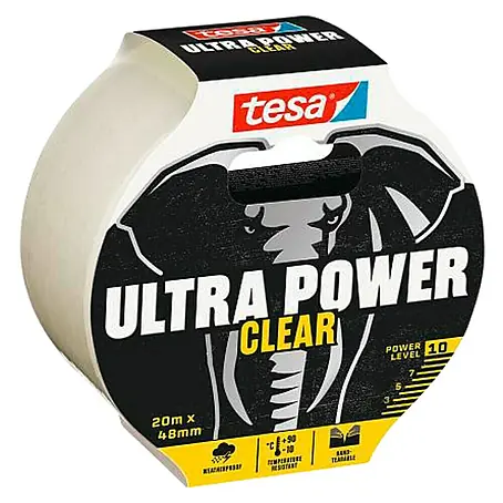 Tesa  Cinta adhesiva Ultra Power Clear