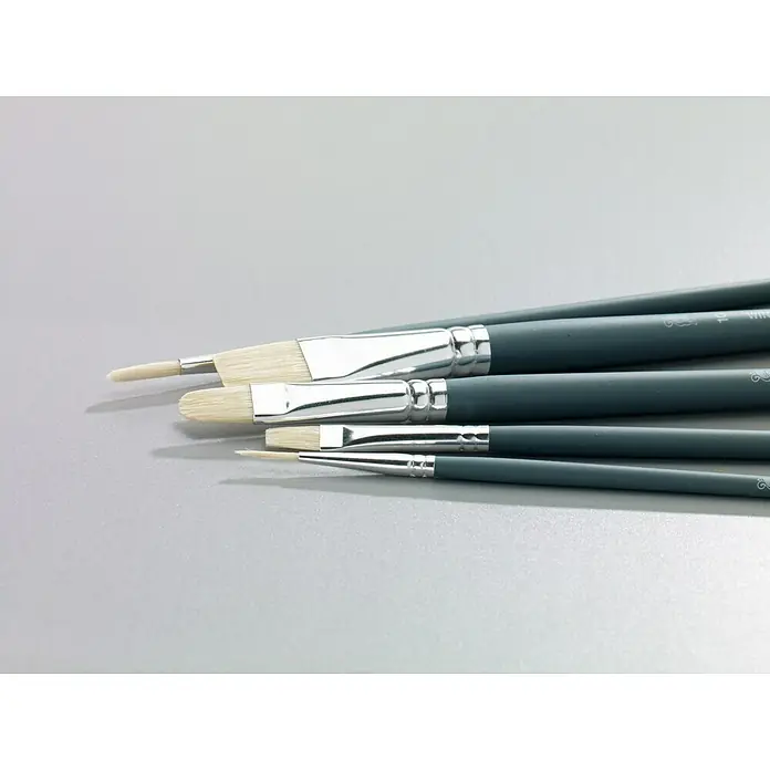 Winsor & Newton Set schilderspenselen - 3 -delig, Varkenshaar - Close-up