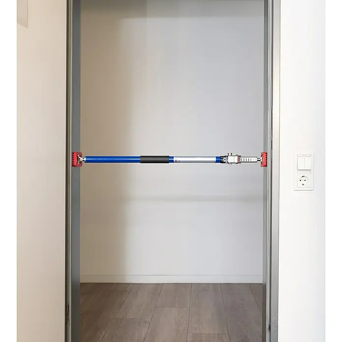 Wisent Puntal regulable - Ajustable: 75 - 125 cm - Producto en uso