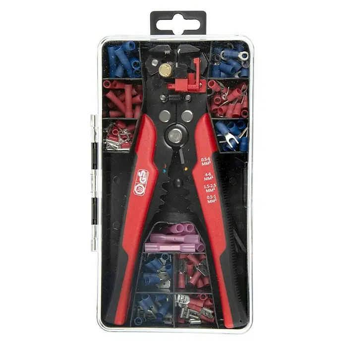 Alpha Tools Set de herramientas de crimpado - 20 cm - Vista frontal