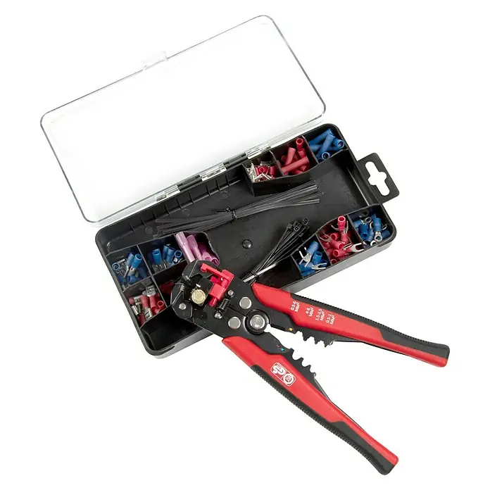 Alpha Tools Set de herramientas de crimpado - 20 cm - Vista angular