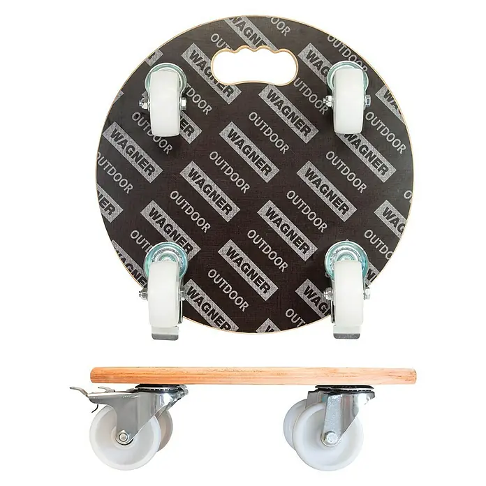 Gardol Pflanzenroller XXL Grip - 38 cm, Max. Belastung: 250 kg - Ansicht von unten