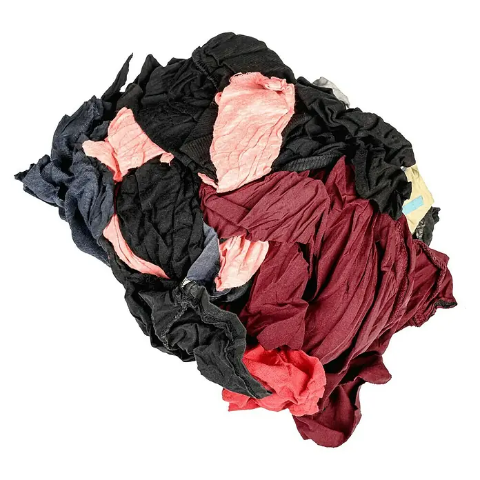 Poetsdoeken Tricot - 1 kg, Meerkleurig - Diagonaal zicht