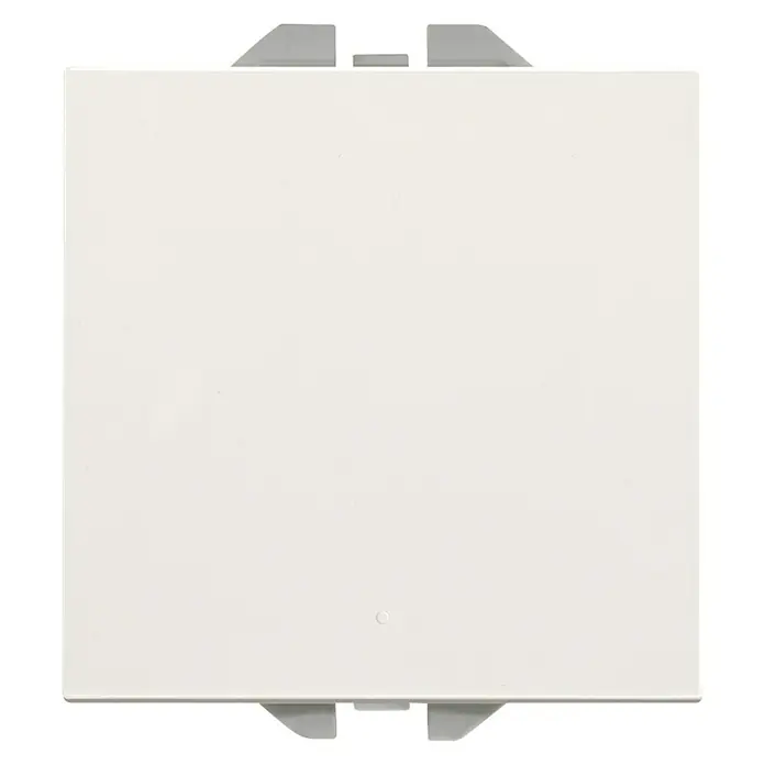 Simon 270 Conmutador - Blanco, Mate, 10 AX, En pared - Vista frontal
