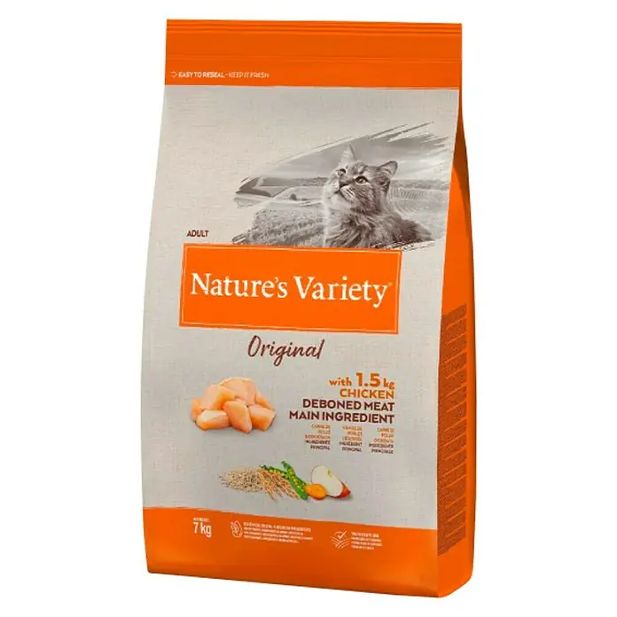 Nature's Variety Pienso seco para perros Original Junior - 2 kg, 2 meses - 12 meses, Salmón - Vista angular