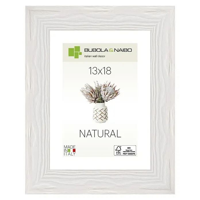 Marco de fotos 6110 - Blanco, 60 x 80 cm, Madera - Vista frontal