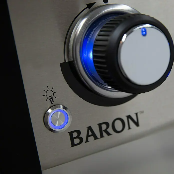Broil King Plinski roštilj Baron 490 - Broj plamenika: 4, Snaga: 11,4 kW - Detaljan prikaz
