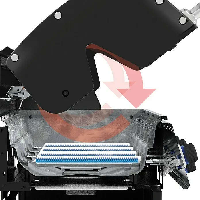 Broil King Plinski roštilj Baron 490 - Broj plamenika: 4, Snaga: 11,4 kW - Detaljan prikaz