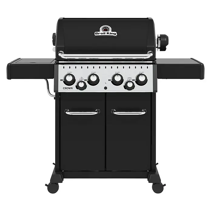 Broil King Plinski roštilj Crown 490 - Broj plamenika: 4, Snaga: 11,4 kW - Pogled sprijeda