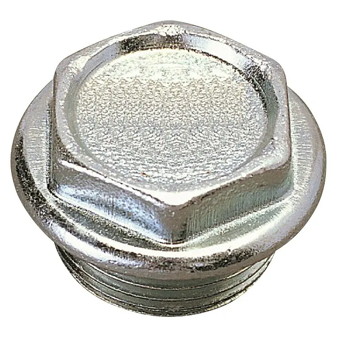 Tapón radiador ciego derecha - 1″ - Vista angular