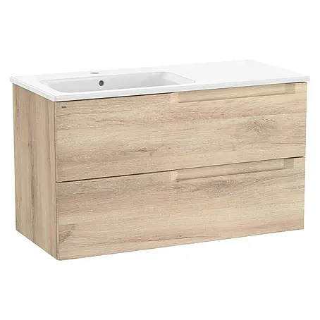 Roca  Conjunto de mueble de baño Borneo seno izquierda