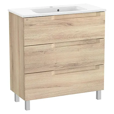 Roca  Conjunto de mueble de baño Borneo fondo reducido