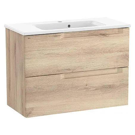 Roca  Conjunto de mueble de baño Borneo fondo reducido