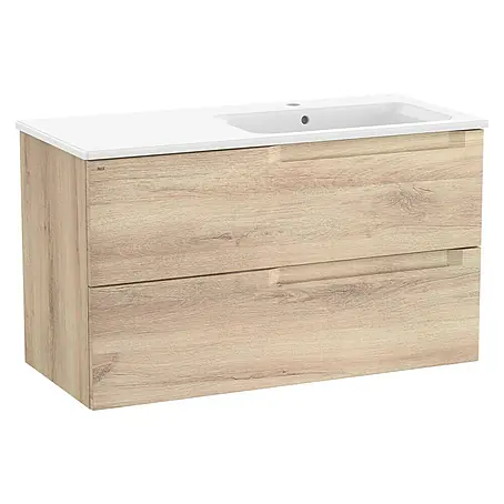 Roca  Conjunto de mueble de baño Borneo seno derecha