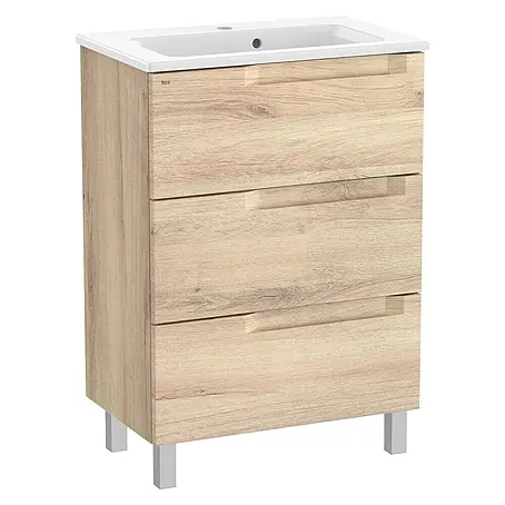 Roca  Conjunto de mueble de baño Borneo fondo reducido