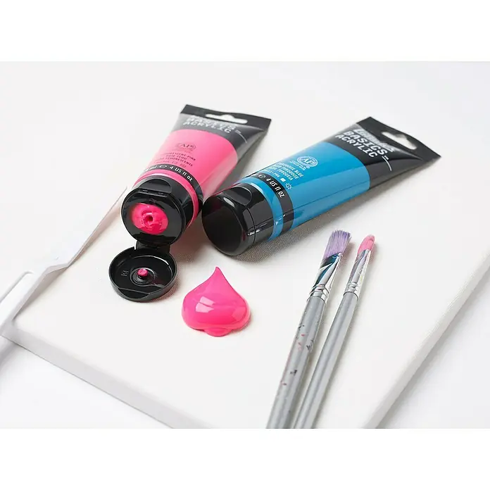 Liquitex Basics Kattentongpenseel Filbert - Penseelmaat: 12, Nylonvezel, Hout - Sfeeropname