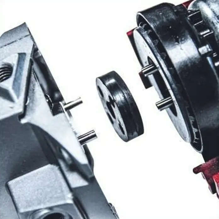 Einhell Amoladora angular de batería TE-AG 18/115 Li - 18 V, 1 batería, 4 Ah, Diámetro disco: 115 mm - Primer plano