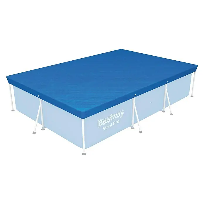 Bestway Afdekzeil voor zwembaden - l x b: 304 x 205 cm, Kunststof - Diagonaal zicht