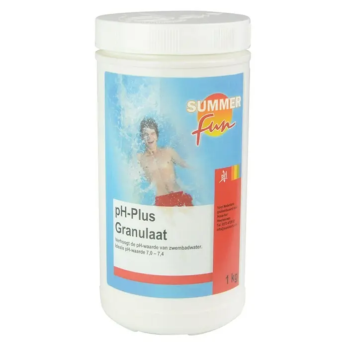 Summer Fun pH-Plus - Granulaat, 1 kg - Vooraanzicht