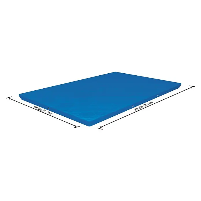 Bestway Afdekzeil voor zwembaden - l x b: 264 x 174 cm, Kunststof - Diagonaal zicht