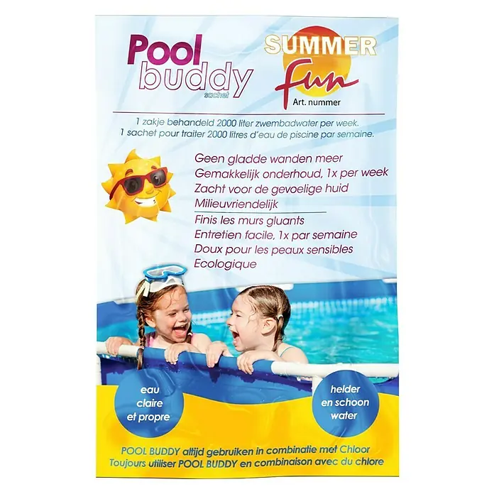 Summer Fun Zwembadreiniger Pool buddy - Geschikt voor: Zwembaden - Vooraanzicht