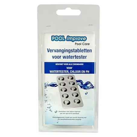 Pool Improve  Chloor- en pH-tabletten, navulverpakking