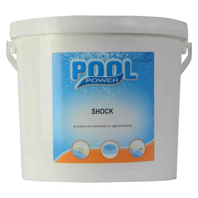 Pool Power Desinfectiemiddel Shock - Inhoud: 5 kg - Vooraanzicht