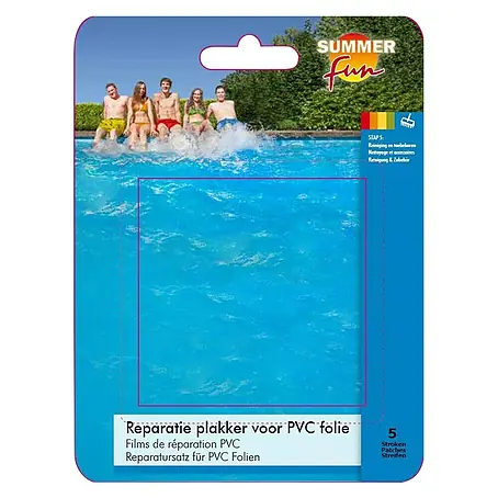 Summer Fun  Reparatieplakkers voor zwembaden