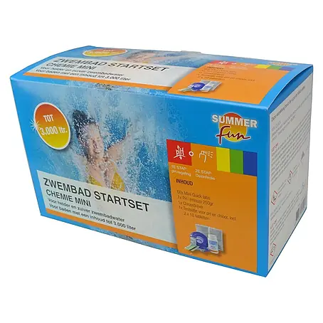 Summer Fun  Startset voor zwembaden chemie Mini