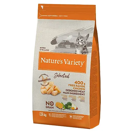 Nature's Variety  Pienso seco para gatos Selected Kitten
