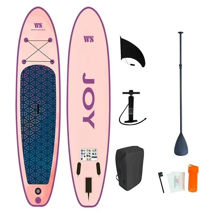 SUP-daska Joy - D x Š x V: 320 x 81 x 15 cm, Nosiva sila: 140 kg, Napuhljivo - Pogled sprijeda