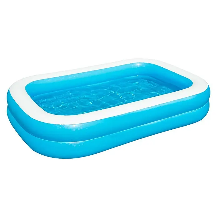 Bestway Zwembad - 262 x 175 x 51 cm, 778 l, Blauw - Diagonaal zicht