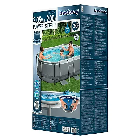 Bestway  Frame zwembad met filterpomp Power Steel