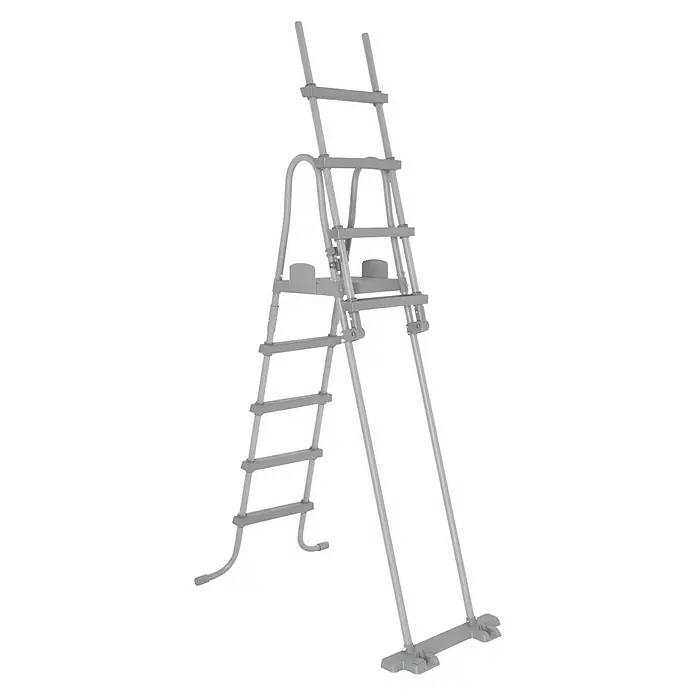 Bestway Ljestve za bazen - PVC, Visina: 132 cm - Dijagonalni pogled