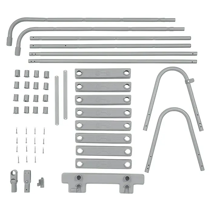 Bestway Ljestve za bazen - PVC, Visina: 122 cm - Pogled sprijeda