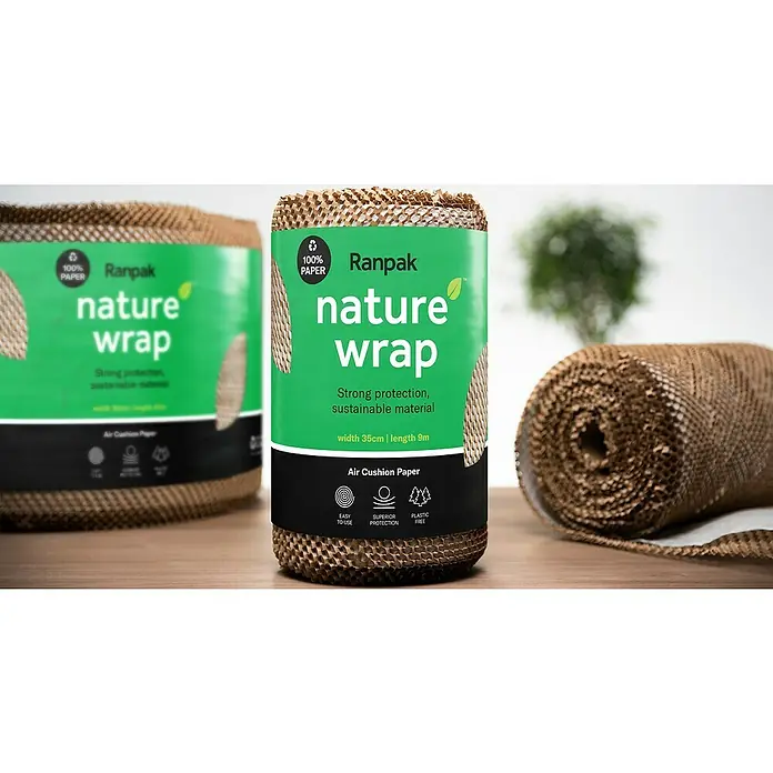 Ranpak Luftpolsterpapier NatureWrap - L x B: 9 m x 36 cm - Stimmungsaufnahme