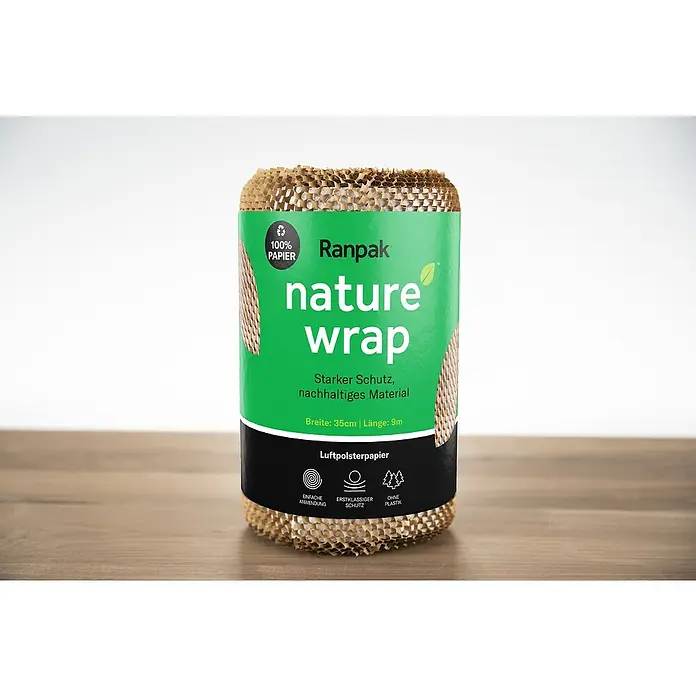 Ranpak Luftpolsterpapier NatureWrap - L x B: 9 m x 36 cm - Stimmungsaufnahme