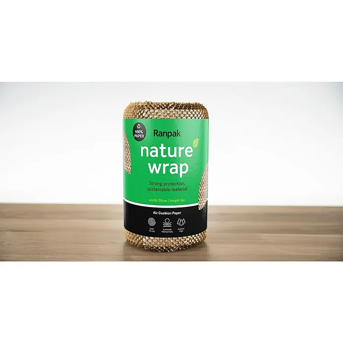 Ranpak Luftpolsterpapier NatureWrap - L x B: 9 m x 36 cm - Stimmungsaufnahme
