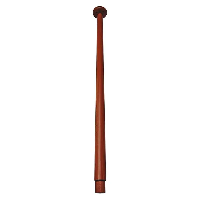 Asta de bandera - Altura: 80 cm, Diámetro: 22 mm, Madera - Vista frontal